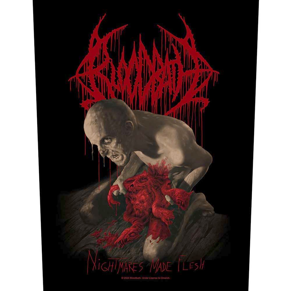 Bloodbath - Nightmares Made Flesh Patch arrière - Noir